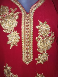 Maroon Kurti