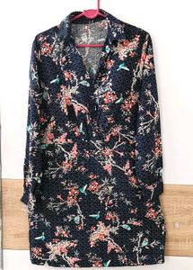 Oxolloxo Floral Print Mini Dress