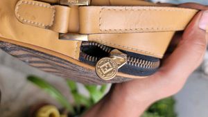 Authenic Fendi Striped Crossbody Bag