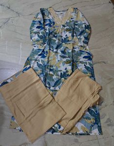 Shirt With Dupatta N Pant
