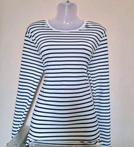 Striped Long Sleeve Top