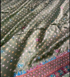 Pure Silk BANDHNI SAREE