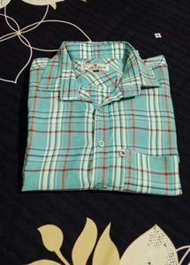 Checked Long Sleeve Shirt
