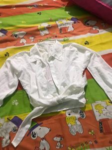 White Over Coat, Shirt Shrug