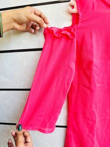 Beautiful Cold Shoulder Top For Women