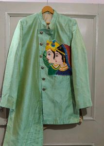 Bani Thani style painting Kurta