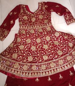 Bridal lehanga.. fixed today&#39;s offer GrabSoon..
