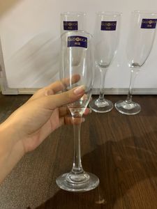 Long Wine 🍷🥂glass Set Of 4