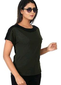 Olive Green Relaxed Fit Tee