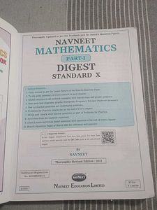 Class 10th Mathematics Part 1 Digest