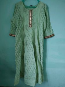 Green Anarkali