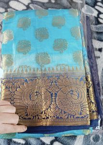 Banarsi🩵💙Saree