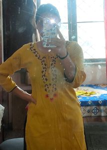 Mustard Kurti