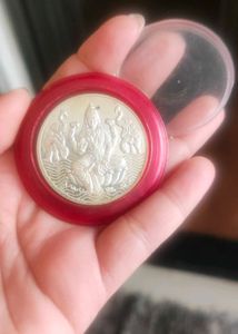 new original Silver Laxmi Coin