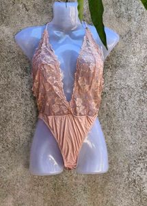 I. SEXY NUDE NET BODYSUIT