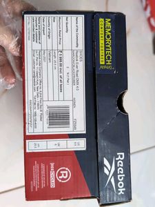 Reebok Maroon Knit Running Shoes