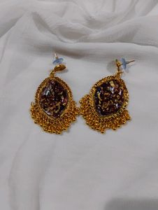 Resin Jhumka Or Earring
