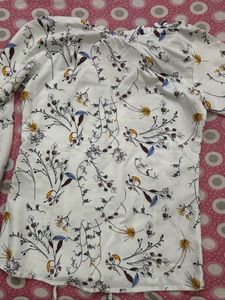 Floral Ruffle Blouse
