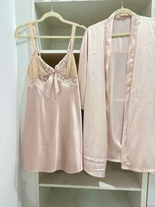 Eblin Satin Lace Set
