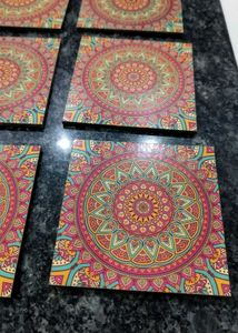 Coaster with holder case