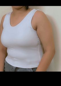 Black and white V-Neck set of 2 Tank Top