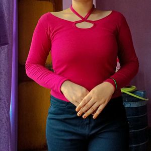 Stylish Maroon Top.. Limited Offer