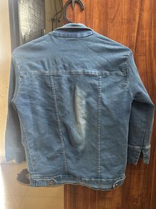 Distressed Denim Jacket