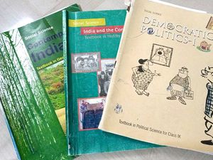 COMBO SOCIAL SCIENCE NCERT BOOKS For Class 9th