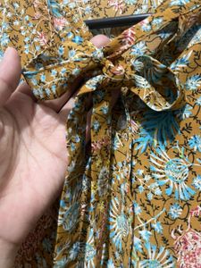 Floral Print Tiered Dress