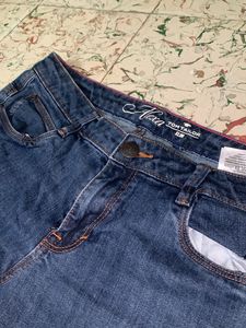 Blue Staight Fit Jeans