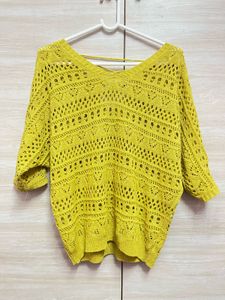 Hollow Knit T-shirt