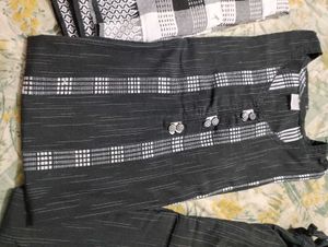 Ready made Black Kurta Dress