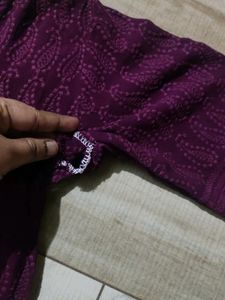 Deep Wine Chikenkari Kurti🤍🤍🤍🤍✨✨✨✨