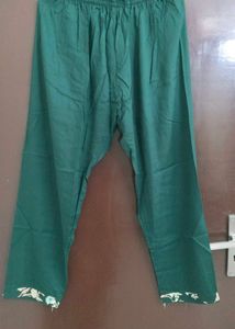 New Unused Cotton Blend Resham Work Suit