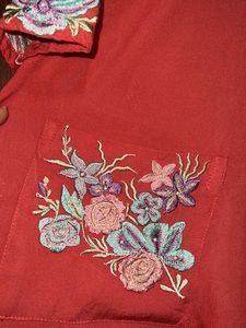Coral Embroidered Long Kurta Sets