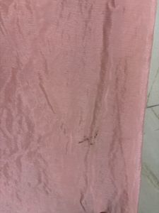 Elegant Pink &amp; White Saree