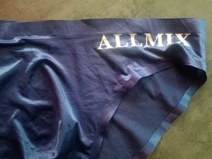 Allmix Blue Seamless Pouch Briefs