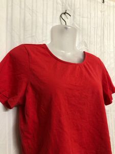 Edition Red Short Sleeve Top