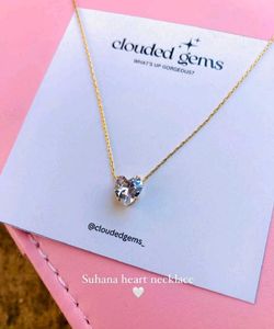 Suhana Heart Antiturnish Necklace