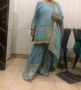 Elegant Blue Kurta Set size small to XxL