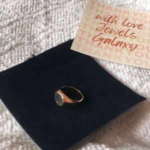 Pack Of 3 Gold Plated Brass Rings