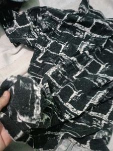 For Kids Patterned Short Sleeve Shirt