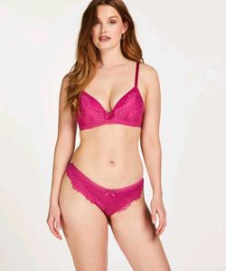 Hunkemoller Pink Brazilian Briefs