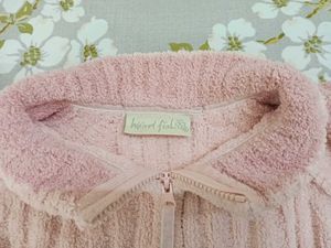Pink Fleece Pullover