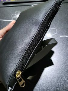 Black Wristlet Pouch