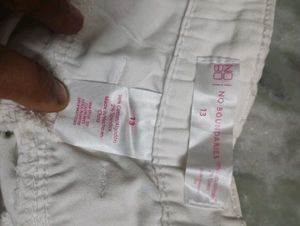 Casual White Pants