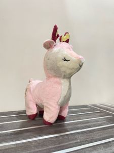 🦌🎀 Magical Pink Deer Plush – Whimsical & Dreamy!