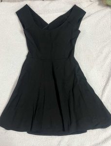 Black Mini Dress Backless Swap Available
