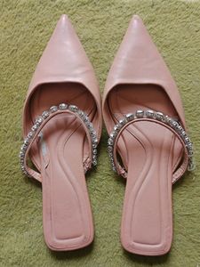 ZARA Stone Work Slipper