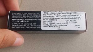 Original Mac Lustreglass Lipstick Full Size